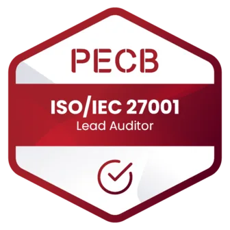 PECB ISO 27001 Lead Auditor badge